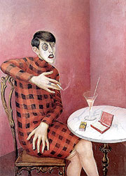Portrait de la journaliste Sylvia von Harden - Otto Dix